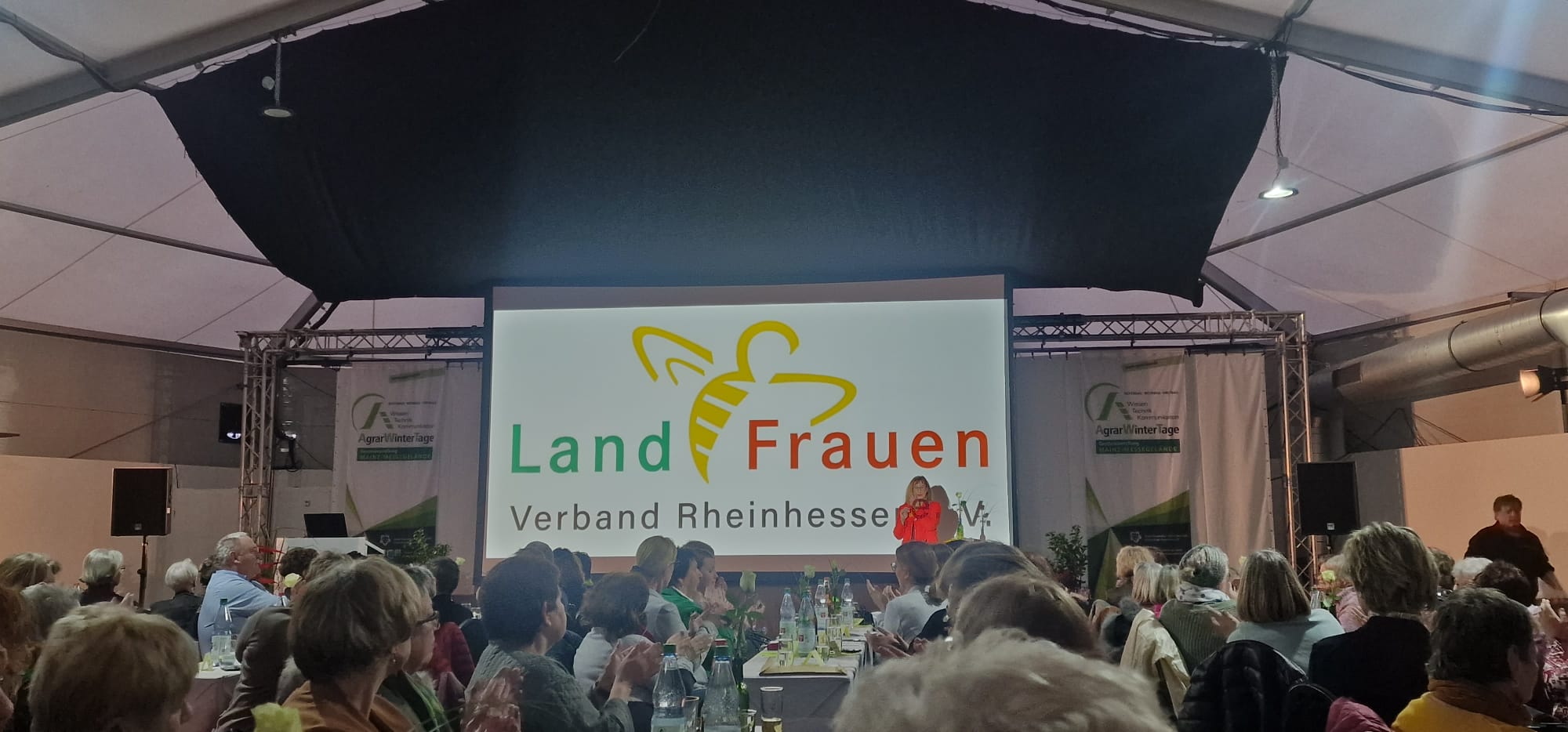 Tag der Rheinhessische Landfrauen im Rahmen der Agrar Wintertage 2023 auf dem Hechtsheimer Messegelände